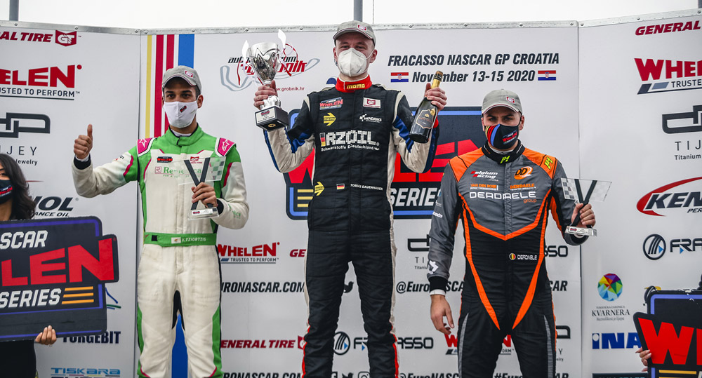 Tobias Dauenhauer – zwei Podiums in der NASCAR Whelen Euro Series in ...